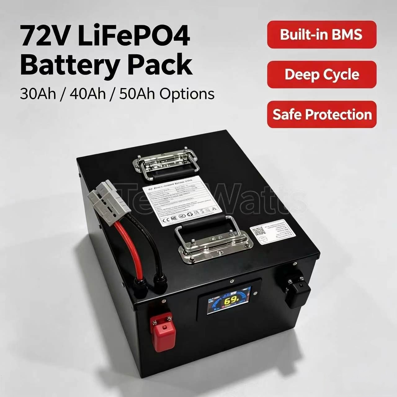 72V 40Ah Lifepo4 Battery Pack - Pack de batteries lithium LifePO4 72V