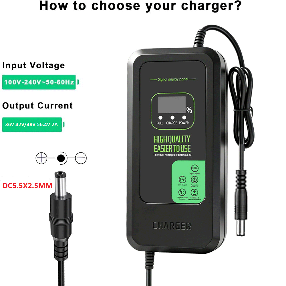 Chargeur 72V 5A pour batterie  - 84V 20A Smart Charger avis et prix